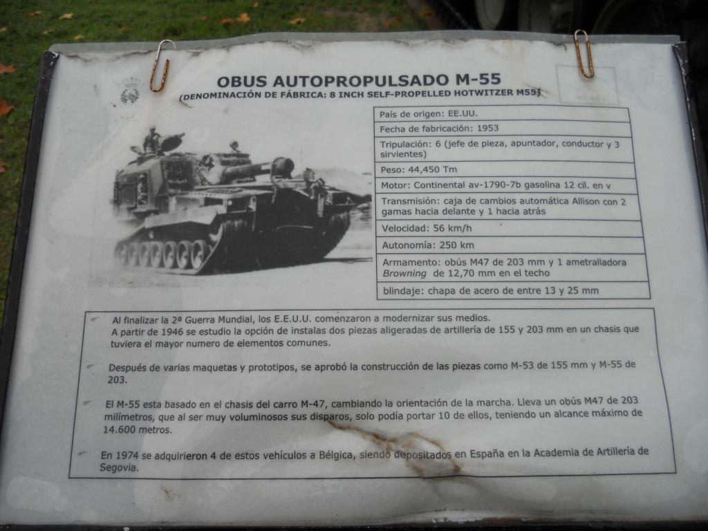 OBÚS AUTOPROPULSADO M-55