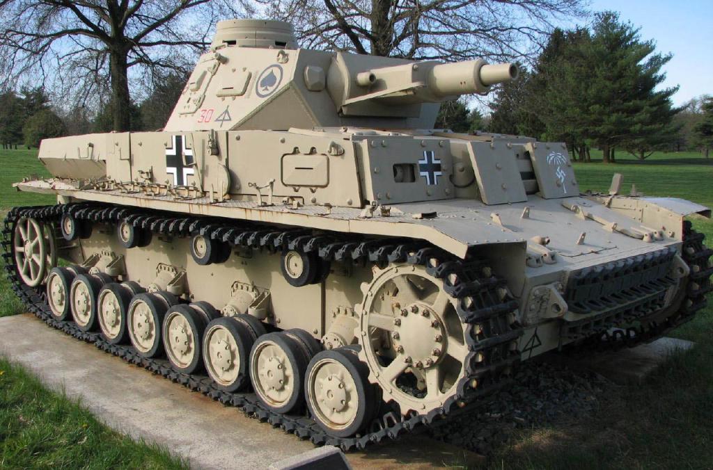 PzKpfw IV Ausf. D E F conservado en el Fort Lee U.S. Army Ordnance Museum, VA, USA 