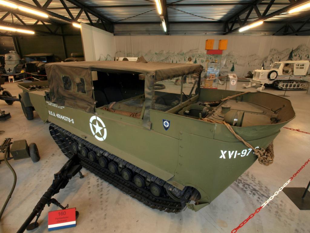 M29 C Weasel en el Marshallmuseum - Liberty Park - Oorlogsmuseum Overloon, Países Bajos