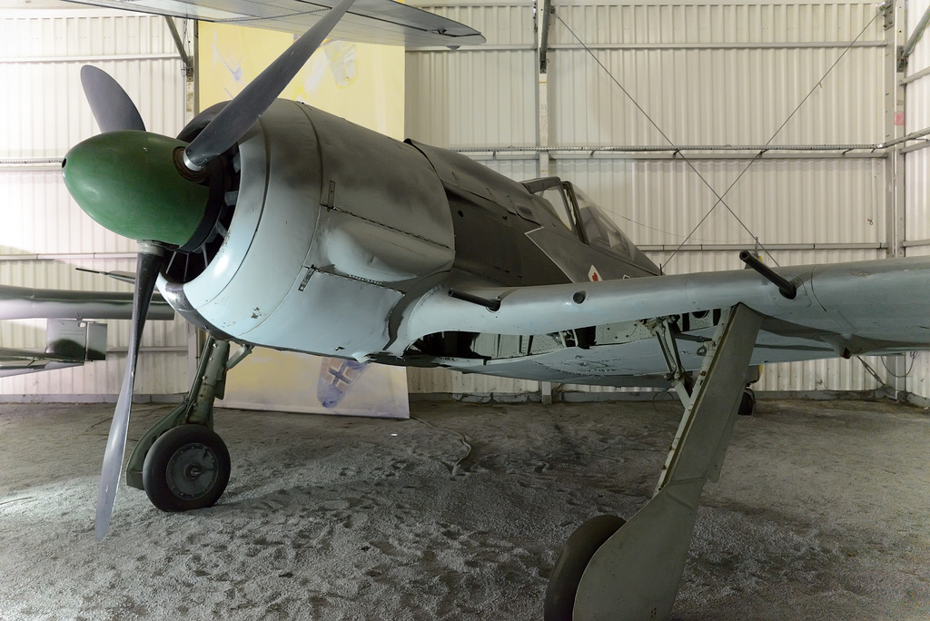 Focke-Wulf Fw 190A-8, Nº de Serie 730923, NC 900 conservado en el Musée de LAir en París, Francia