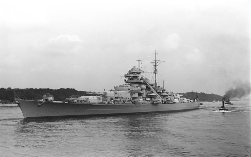 Acorazado Alemán DKM Bismarck 1936