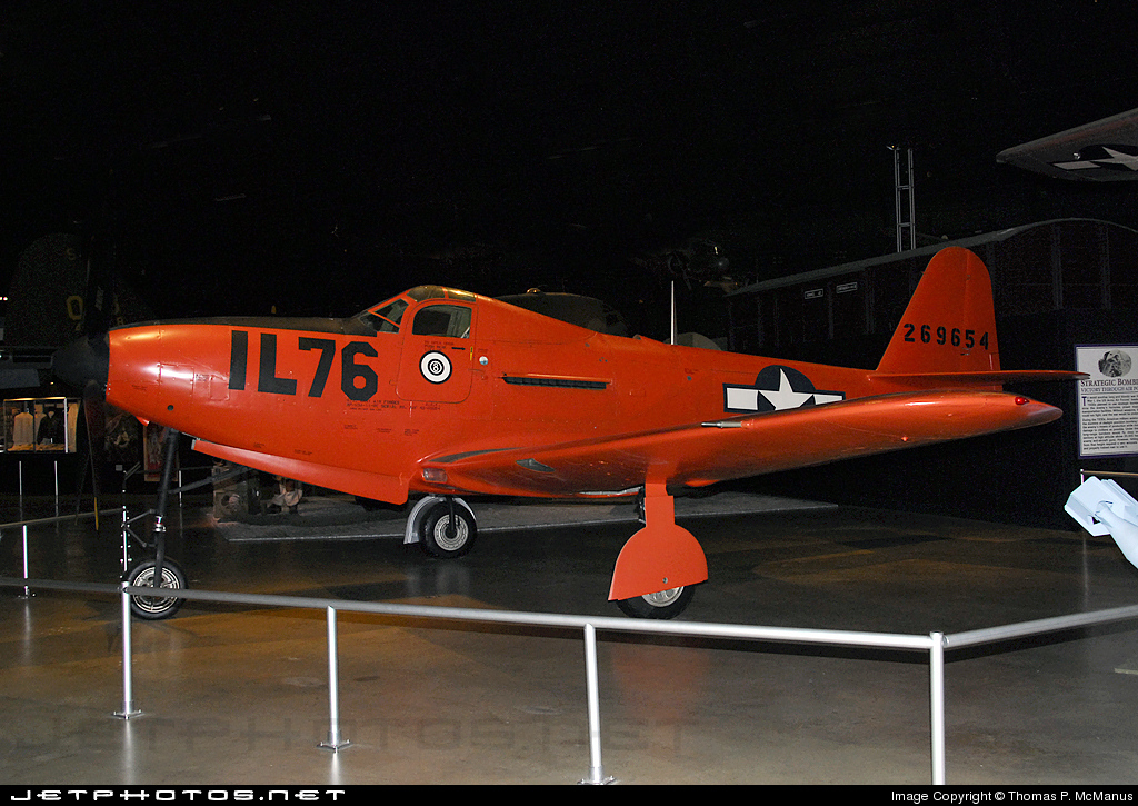 Bell P-63E Kingcobra Nº de Serie 43-11728 conservado en el National Museum of the United States Air Force at Wright-Patterson AFB en Dayton, Ohio
