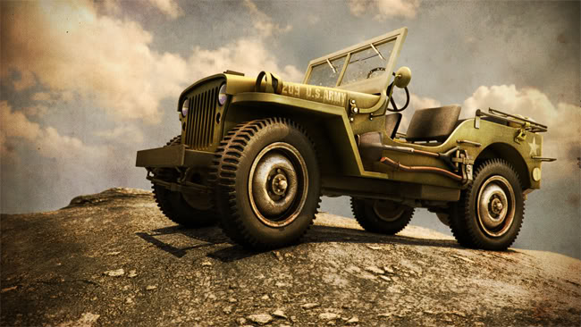 Jeep [Vehículo Todoterreno] - La Segunda Guerra Mundial