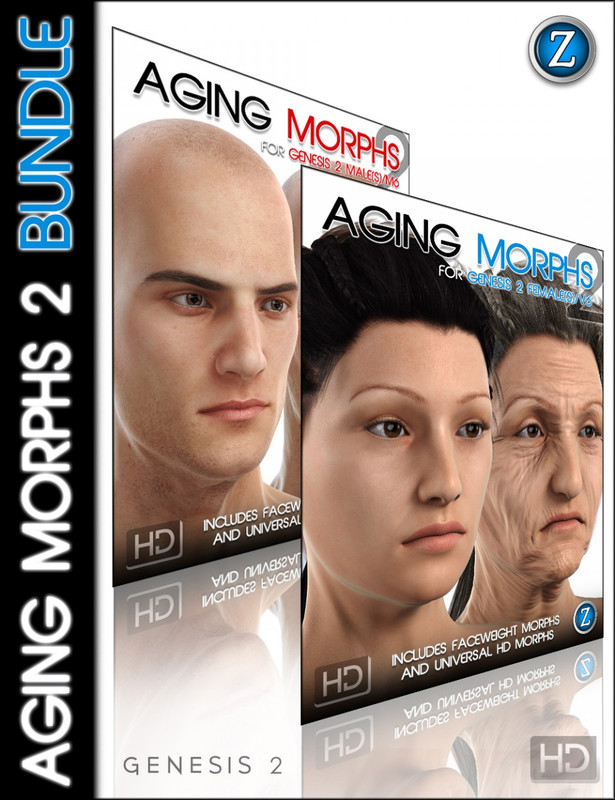 Aging Morphs 2 Bundle HD