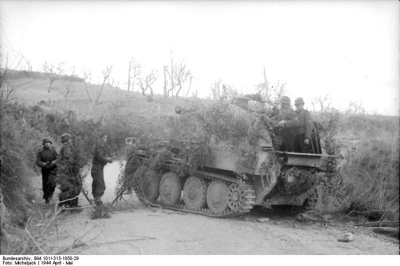 Panzerjäger 36t Ausf M für 7,5 cm Pak 40 3 en Italia, 1944