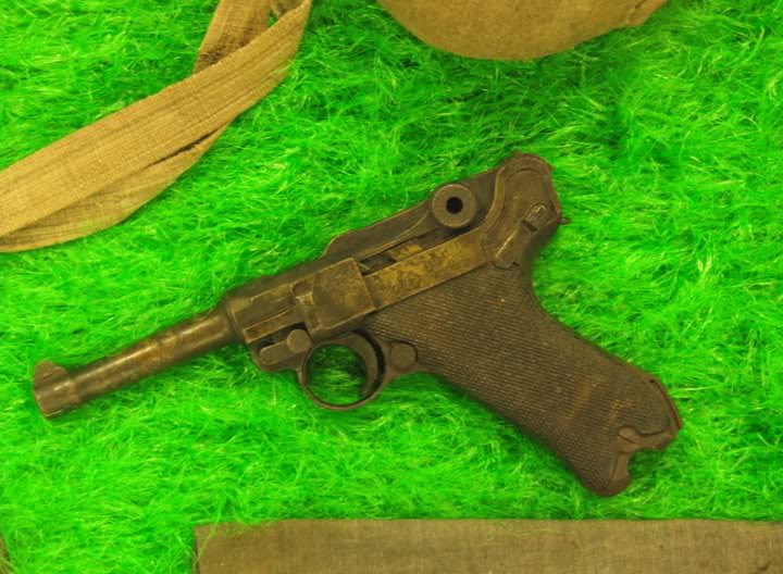 La Luger, pistola de los oficiales Alemanes