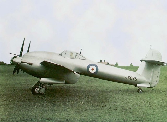 Primer prototipo del Westland Whirlwind L6845 en 1940