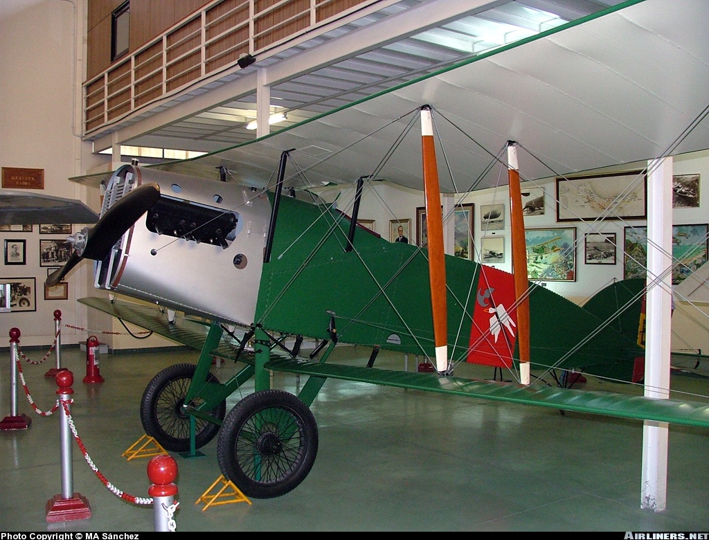 Bristol F.2B Fighter conservado en el Museo del Aire de Cuatro Vientos, Madrid, España