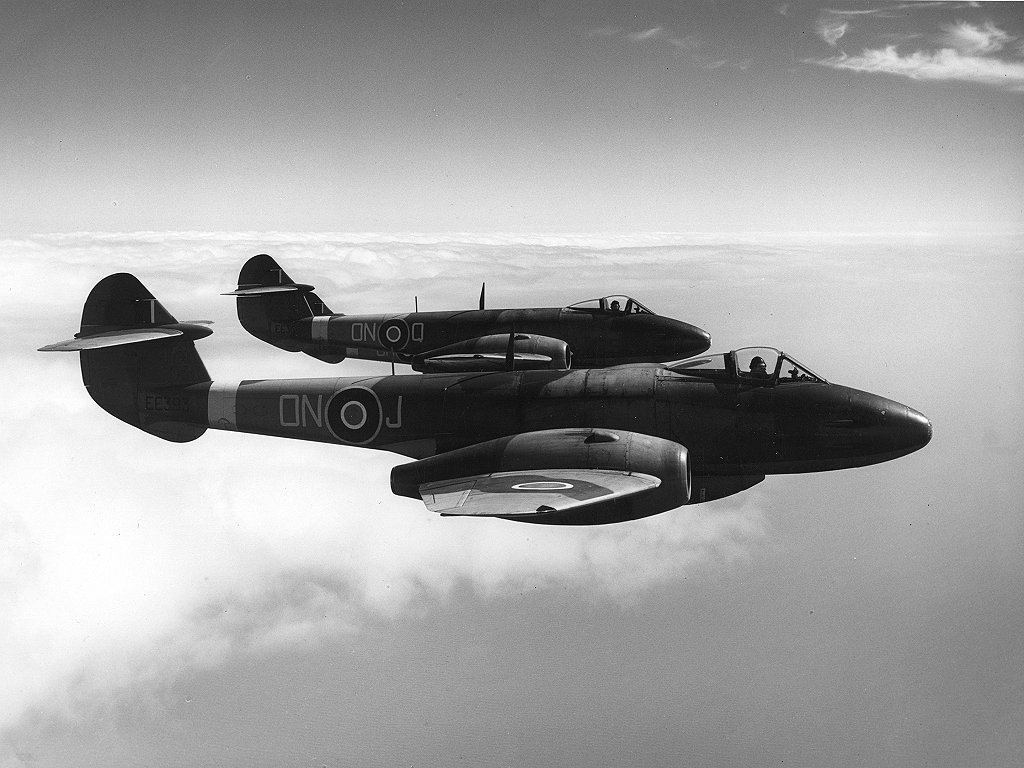 Gloster Meteor F.3s