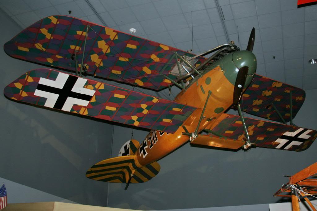 Albatros D.Va Serie D.7161 17 conservado en el National Air and Space Museum en Washington DC