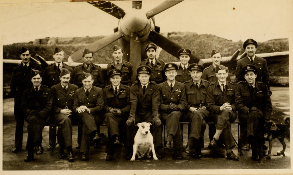 Miembros del 1er Escuadrón de la RAF
