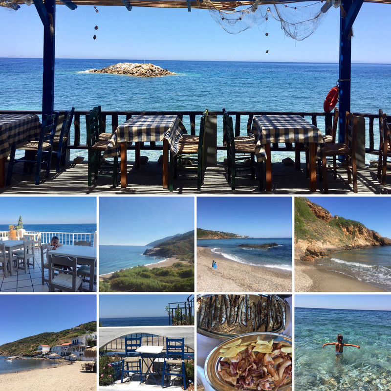 Azuleando la vida: Patmos, Lipsi e Ikaria - Blogs de Grecia - Norte de Ikaria: donde el río se une con el mar (4)