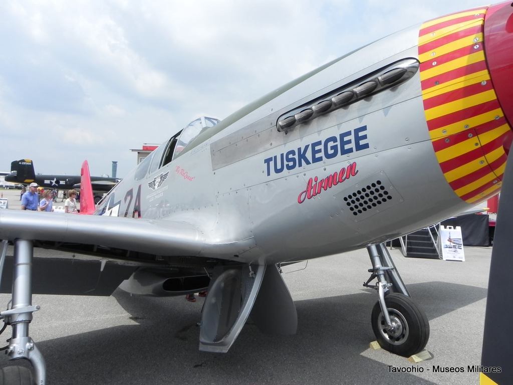 Tuskegee P-51C By Request - Dayton Air show - 2013