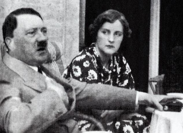 Fotografía personal de Hitler y Unity Mitford