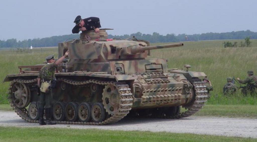 Panzerbefehlswagen. III Ausf. F conservado en el National Armor and Cavalry Museum de Fort Benning. USA