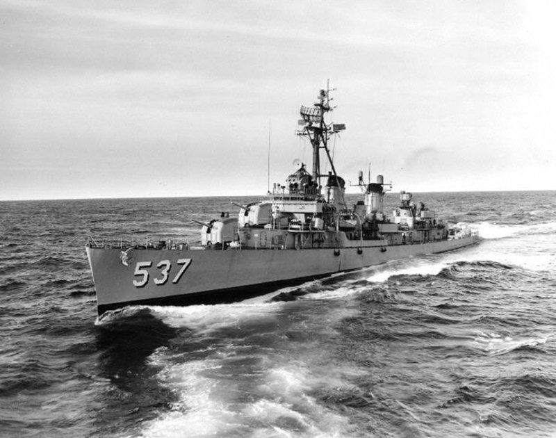 USS The Sullivans el 29 Octubre de 1962