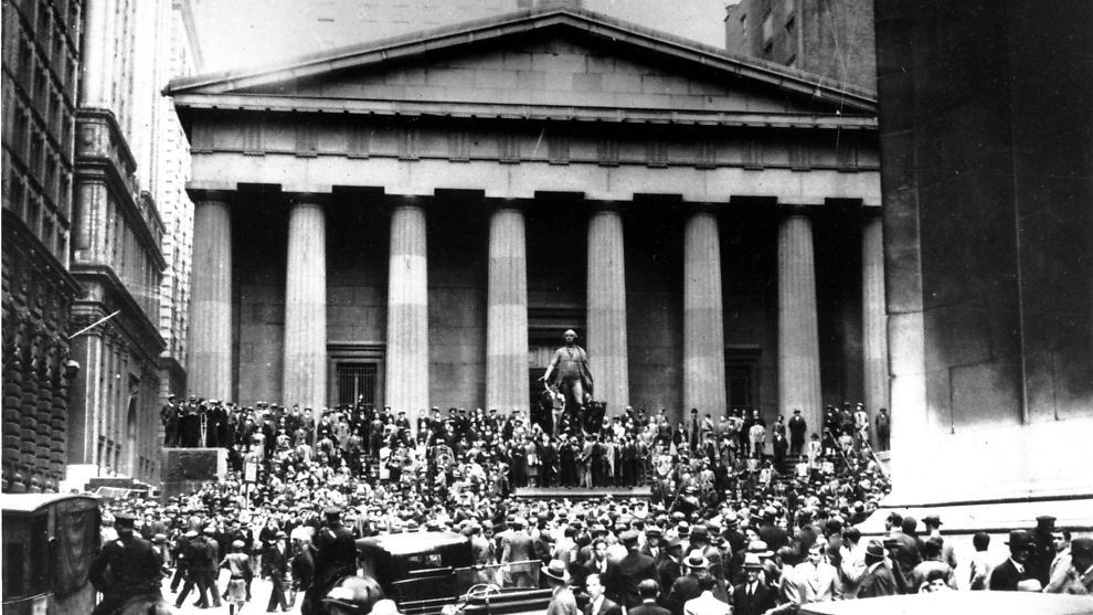Bolsa de Comercio de Nueva York, Octubre de 1929