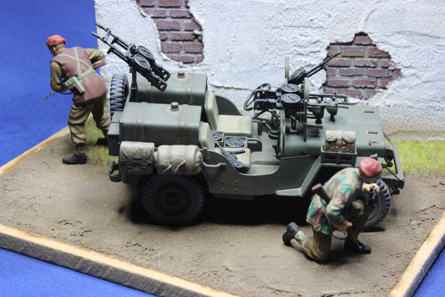 1/35 British SAS Jeep Vignette - Ready for Inspection - Armour ...