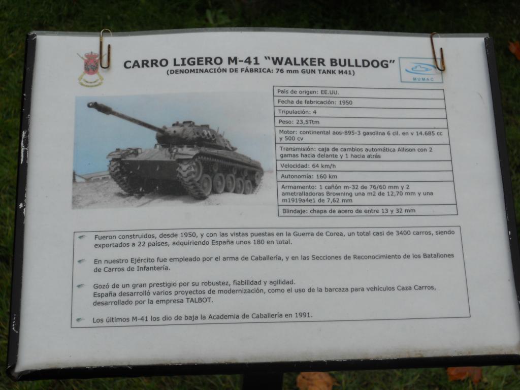 CARRO DE COMBATE M-41 WALKER BULLDOG