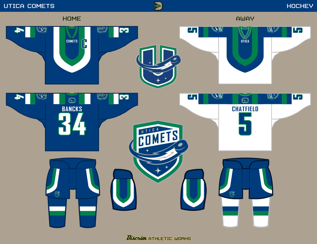 Utica Comets concept - Concepts - Chris Creamer's Sports Logos ...