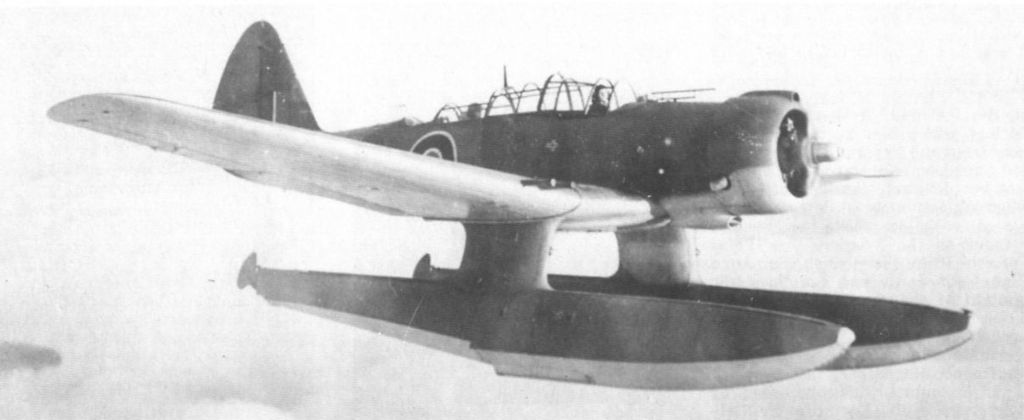 Un Northrop N-3PB en vuelo