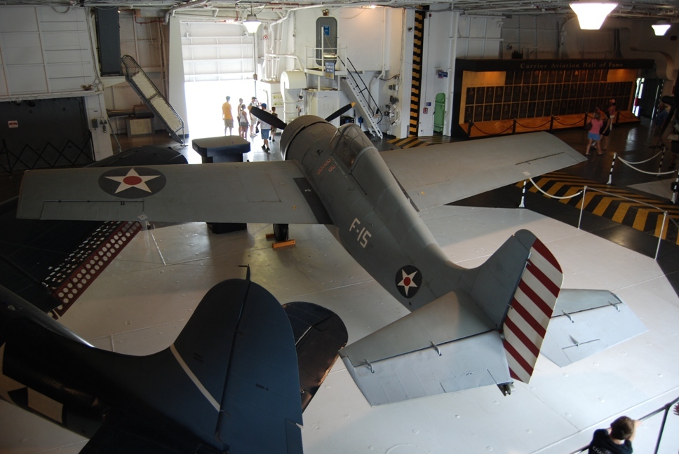Grumman F4F-3A Wildcat Nº de Serie 3956 conservado en el Patriots Point Naval Museum en Mount Pleasant, Carolina del sur