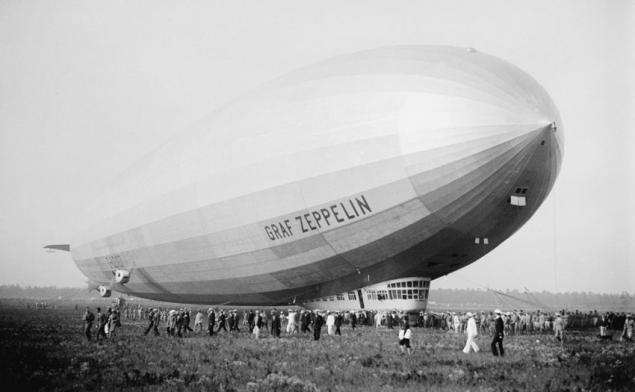 El famoso dirigible Graf Zeppelin