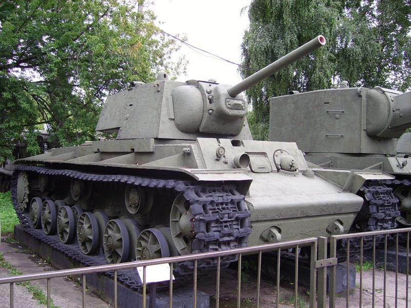 KV-1 Modelo 1941 conservado en el Central Armed Forces Museum, Moscú, Rusia