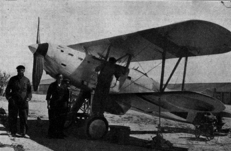 Hawker Fury de la República española