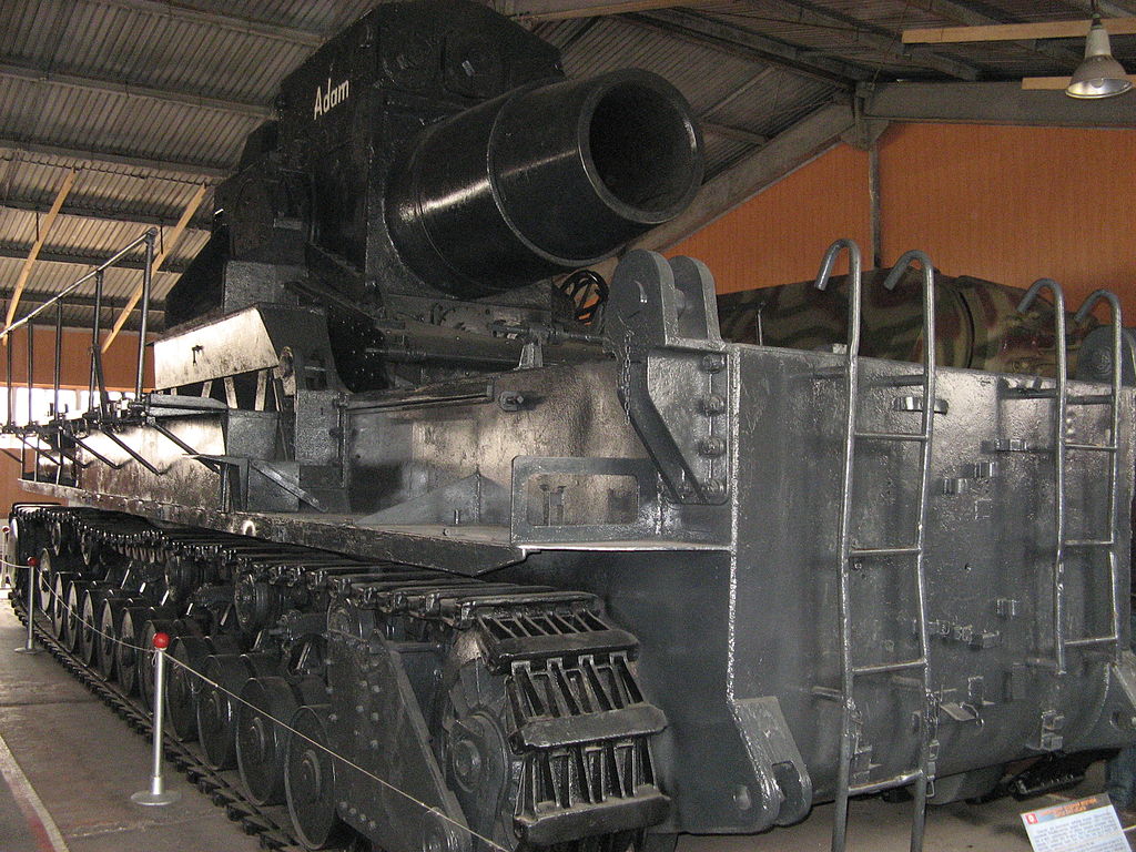 Un Karl-Gerät en el Museo de tanques de Kubinka, Rusia