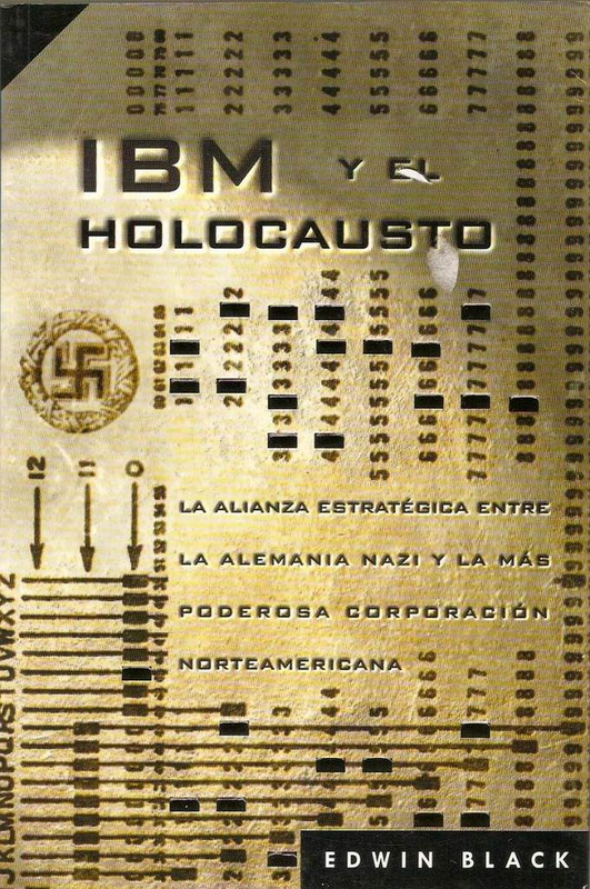 Portada del libro IBM y el Holocausto de Edwin Black