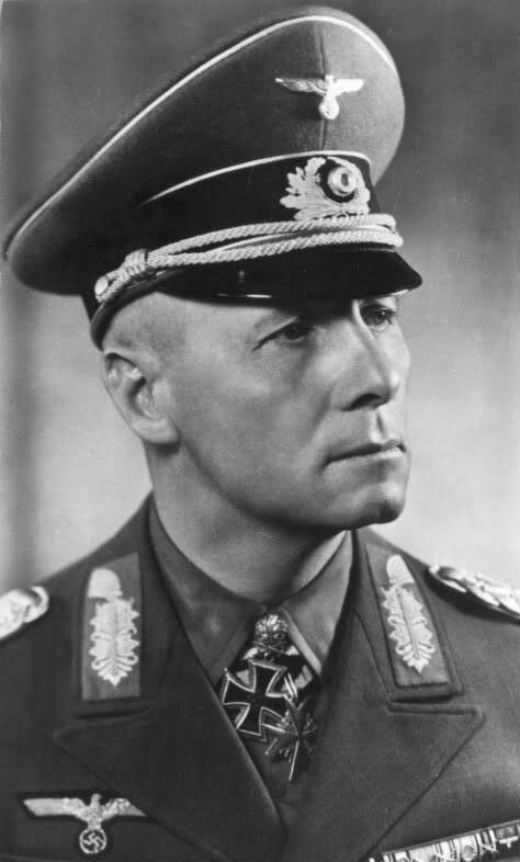 Retrato de Erwin Rommel
