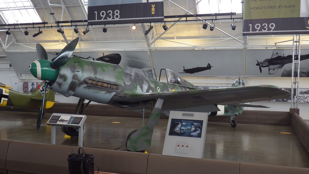 Focke-Wulf Fw 190D-13 Dora, Nº de Serie 836017, conservado en el Flying Heritage Collection en Seattle, Washington